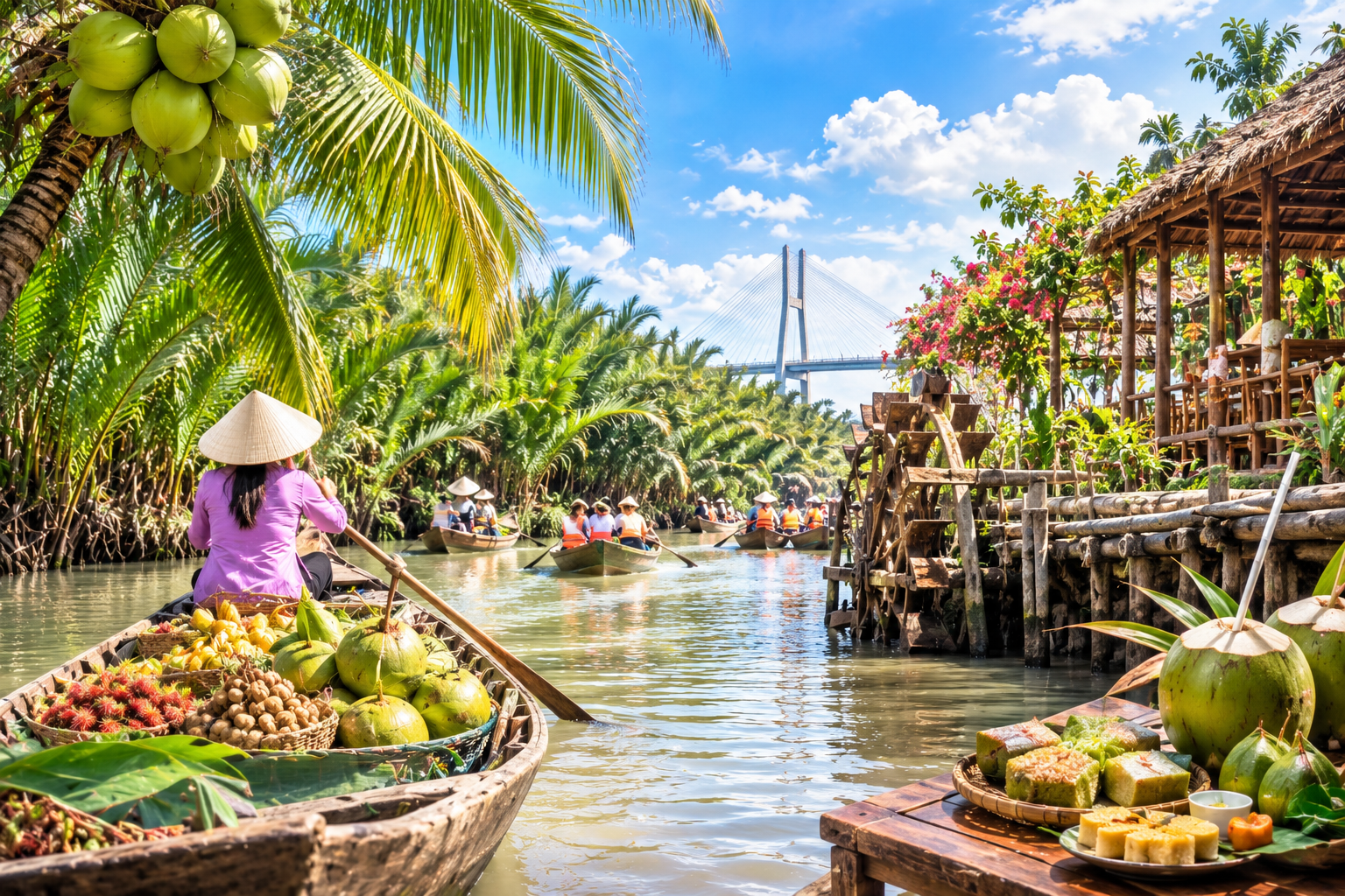 MỸ THO - BẾN TRE (1 NGÀY)