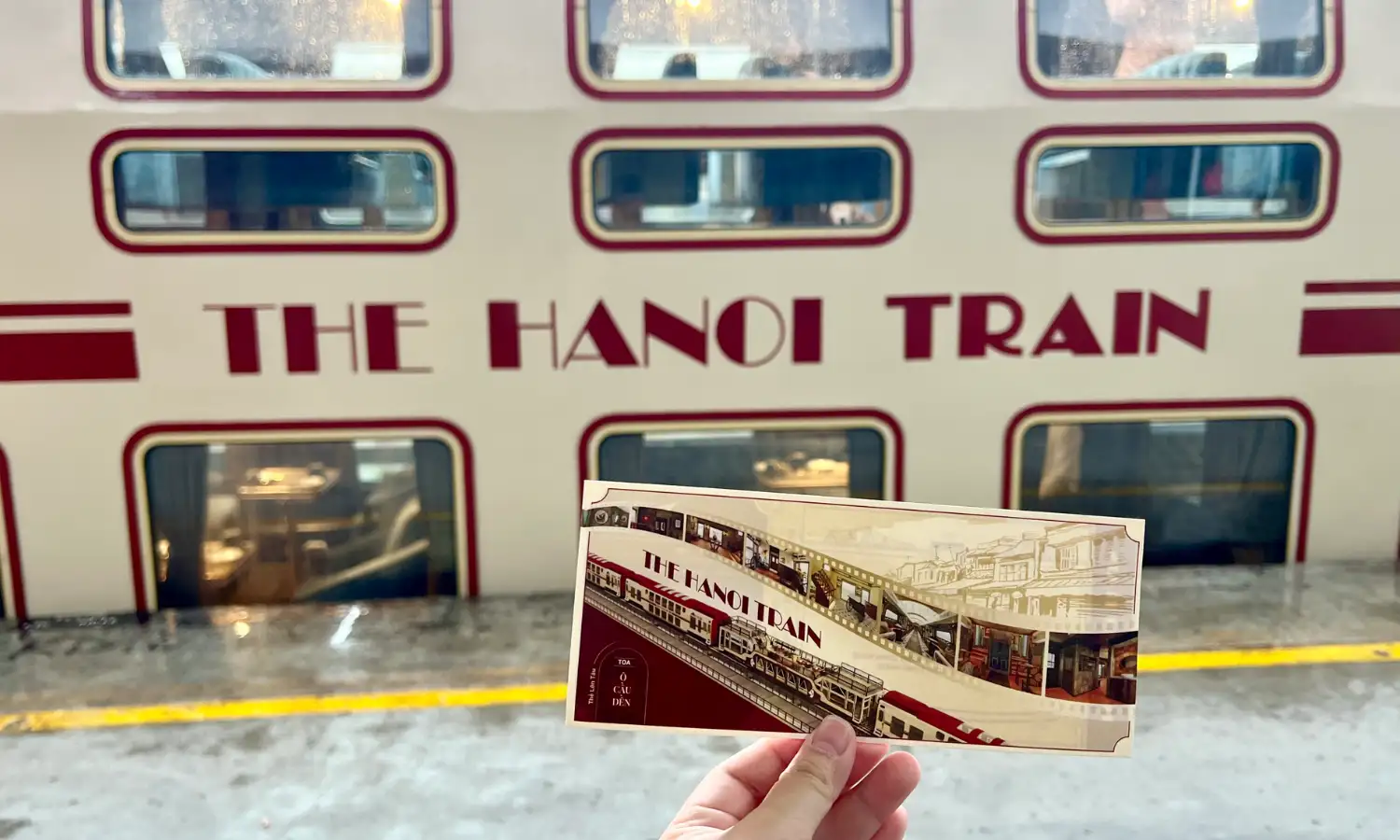 TÀU 5 Ô - TRẢI NGHIỆM DU LỊCH ĐƯỜNG SẮT HOÀI CỔ ĐẦY CẢM XÚC