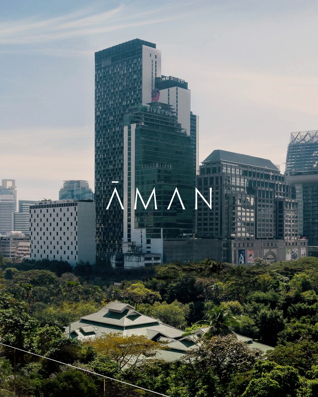 AMAN NAI LERT BANGKOK - KHÁCH SẠN AMAN GIỮA LÁ PHỔI XANH TRUNG TÂM BANGKOK