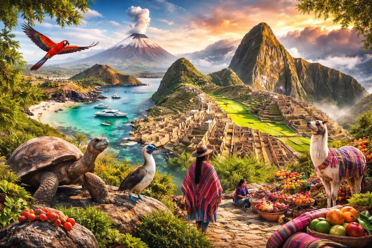 TOUR NAM MỸ:  ECUADOR – PERU 14N13D (QUẦN ĐẢO NGOÀI HÀNH TINH GALAPAGOS VÀ AMAZON)