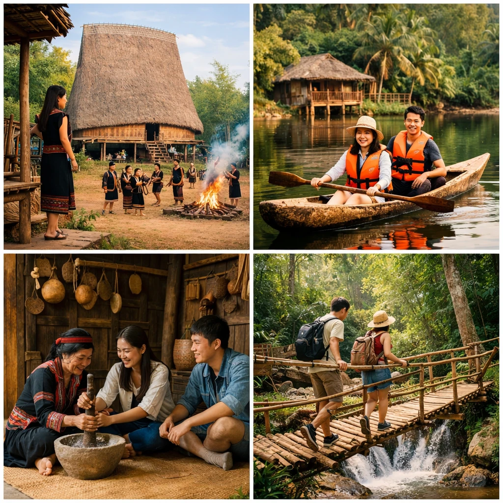 KHU DU LỊCH SINH THÁI FOSACO - KHÔNG GIAN VĂN HÓA TÂY NGUYÊN GIỮA LÒNG SÀI GÒN