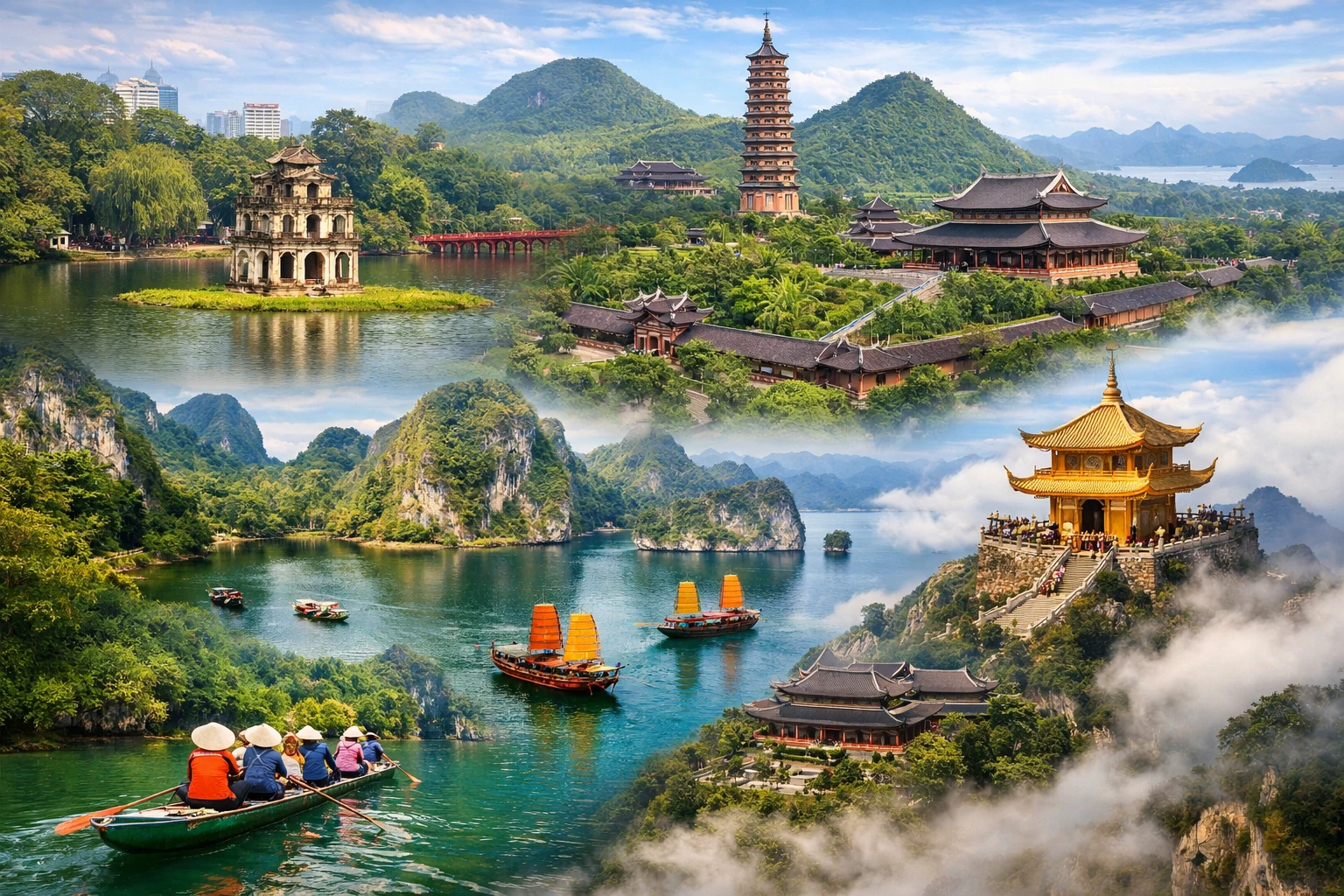 [VL-05] HÀ NỘI – BÁI ĐÍNH - TRÀNG AN – HẠ LONG – YÊN TỬ 2N1D