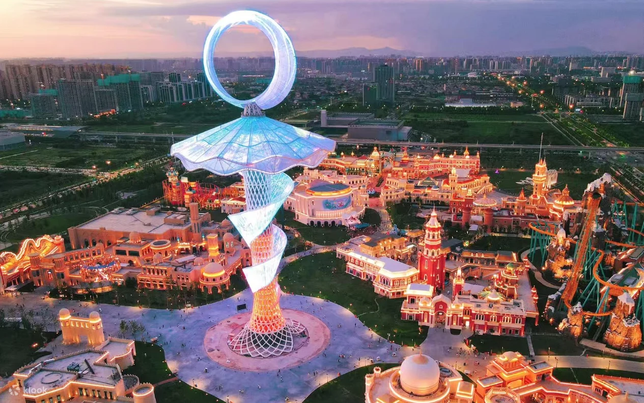 SANYA SILK ROAD HAPPY WORLD - CÔNG VIÊN GIẢI TRÍ TẠI TAM Á, HẢI NAM