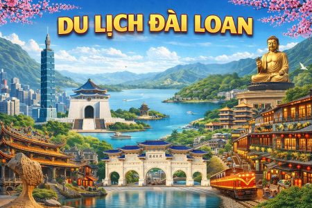 ĐÀI LOAN 5N4Đ: CAO HÙNG – ĐÀI TRUNG – ĐÀI BẮC [T]