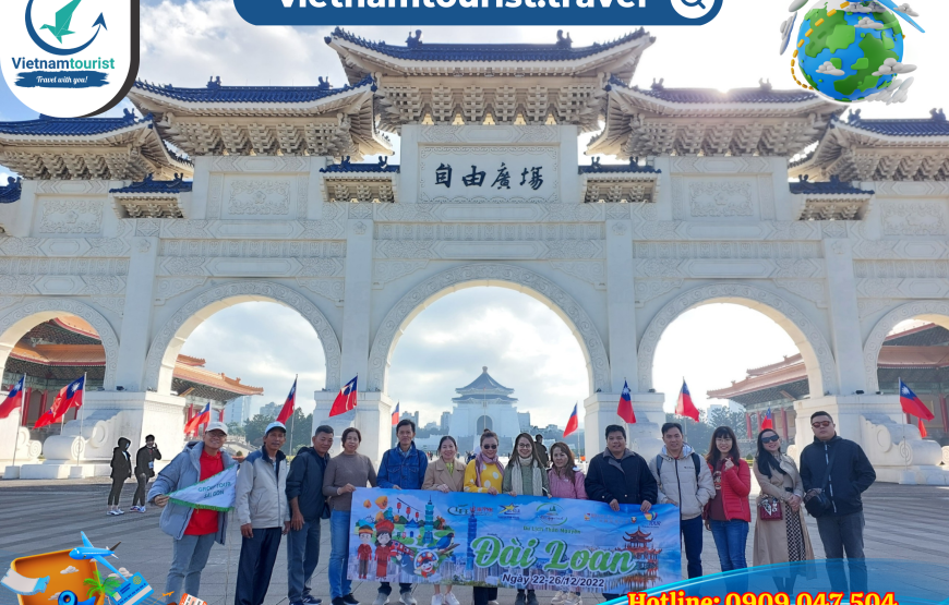 ĐÀI LOAN: ĐÀI BẮC – ĐÀI TRUNG – CAO HÙNG 5N4Đ (EVA)